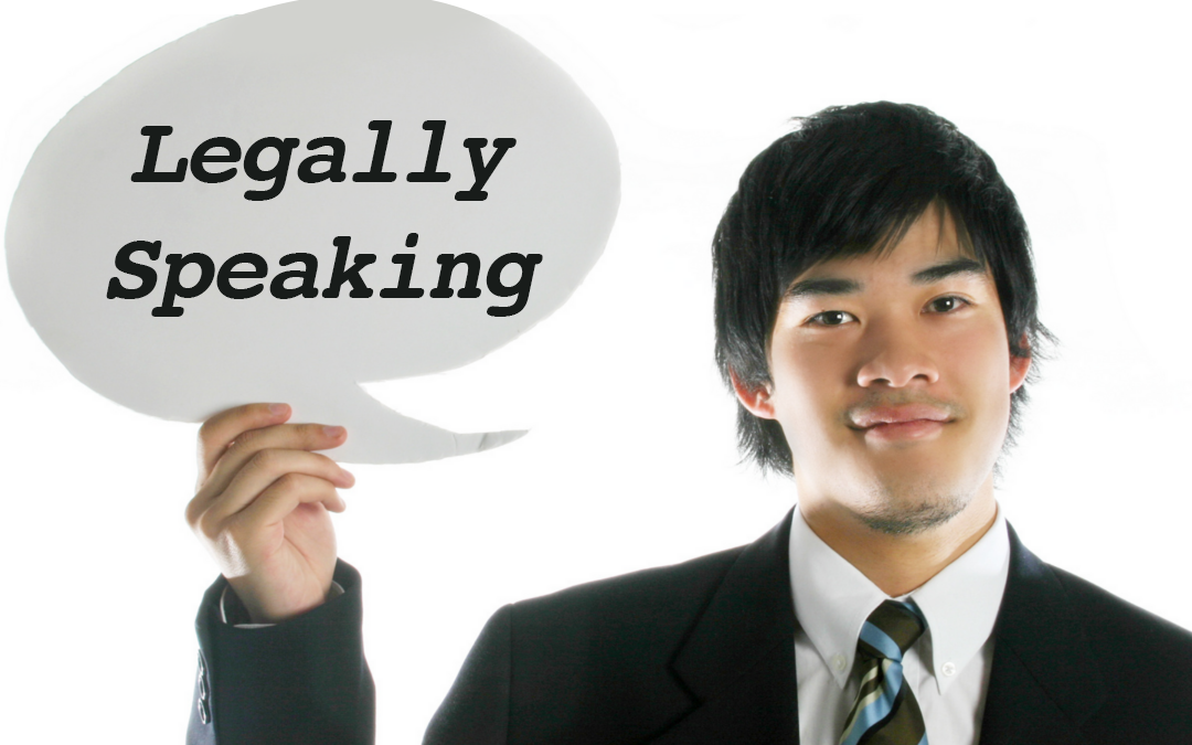 Legally Speaking